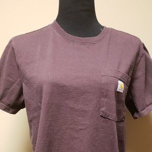 Carhartt Women's Original Fit Pocket Tee Size Large 12/14